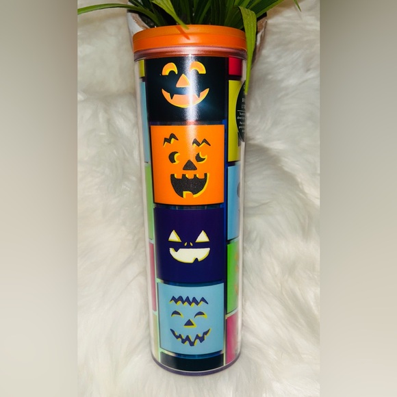 Starbucks Jack O’ Lantern Glow in the Dark Cup Halloween Tumbler Hot Cold 2024 - Picture 4 of 12